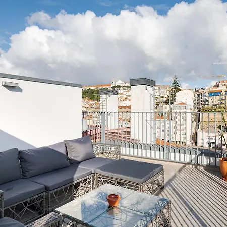 Penthouse For The Lovers - Castle View & Parking Daire Lisboa